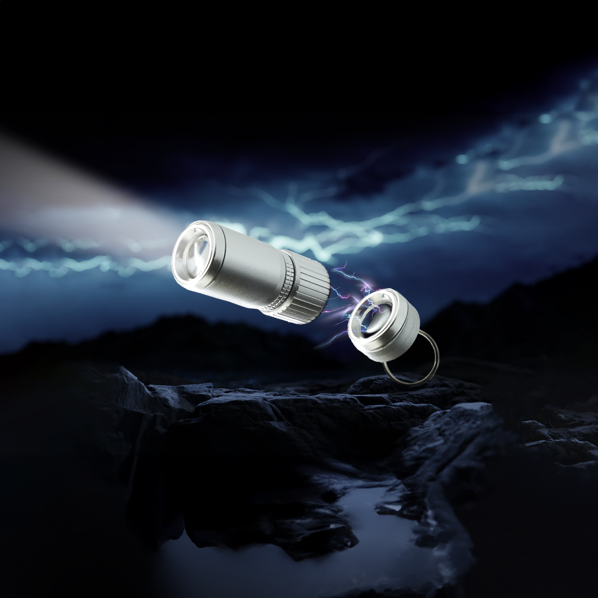 ライト・ランタン SUREFIRE SLUGHAUS BULLET1 BULLT MINI FLASHLIGHT - LUNAR – Slughaus